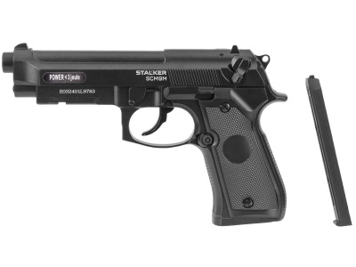Пистолет страйкбольный Stalker SCM9M (Beretta M9) кал.6 мм, 12г CO2 ,металл, до 105 м/с (SC-11051M9)