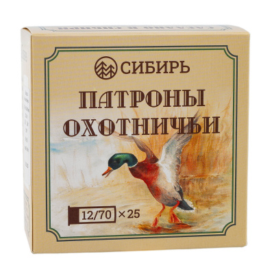 Патрон 12/70 №5 б/к 32 г Premium Сибирь (Новосибирск)