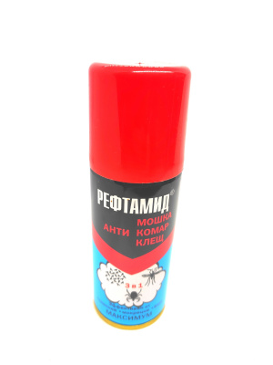 Репеллент "Рефтамид Максимум" 100 мл, 3 в 1 (комар, мошка, клещ)