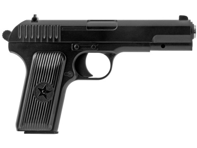 Пистолет страйкбольный Stalker SATTS Spring (TT) + имитатор ПБС кал.6 мм, металл, 80 м/с (SA-33071TTS)