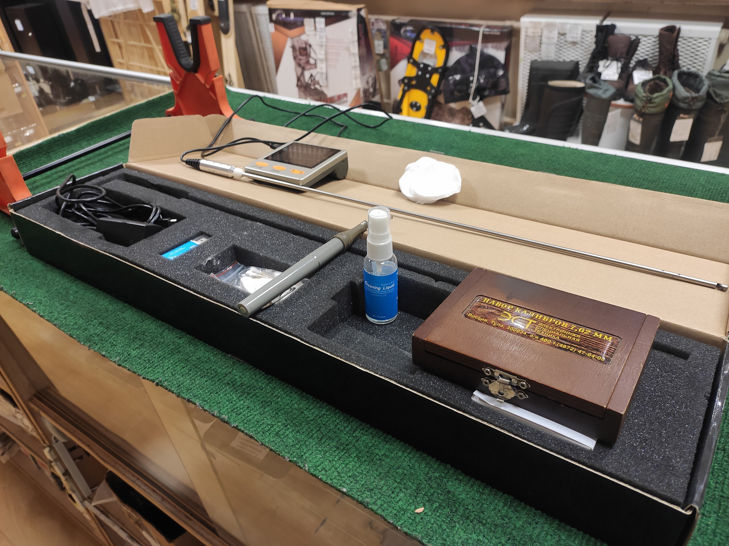 Проверка оружейного ствола бороскопом в Брянске