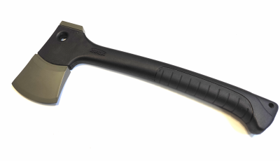 Топор эргономичный Buck Camp Axe сталь 5160 Carbon Steel, рукоять GRN, чехол (0757 BKM-B)
