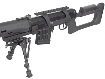 Кронштейн GTS Q.124 боковой небыстросъёмный Picatinny для СВД/Тигр, 20 слотов, стальной зуб