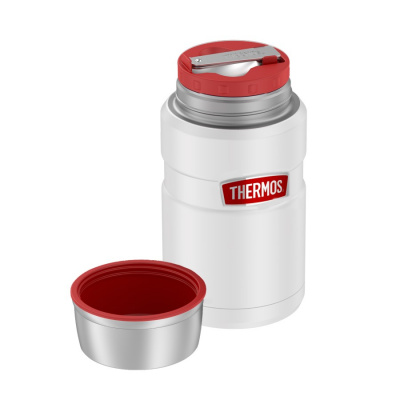 Термос для еды THERMOS KING SK-3020 0.71L, цвет белый (384829)