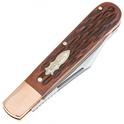 Нож складной Kershaw 4383BJB Culpepper сталь D2, рукоять кость/латунь, замок Slip Joint
