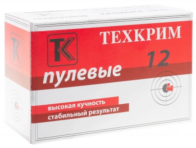 Патрон 12/70 пуля Гризли 35  Техкрим