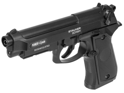 Пистолет страйкбольный Stalker SCM9M (Beretta M9) кал.6 мм, 12г CO2 ,металл, до 105 м/с (SC-11051M9)