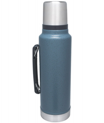 Термос STANLEY Classic 1L  Голубой (24ч. - тепло/холод) (10-08266-033)
