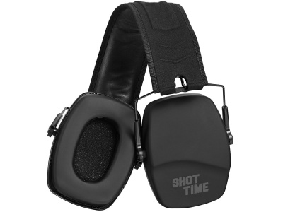 Наушники противошумные ShotTime 16,  стрелковые  NRR 25dB, чёрные