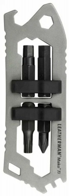 Мульти-Ключ Leatherman MAKO Ti (831683) - 12 функций для обслуживания велосипеда