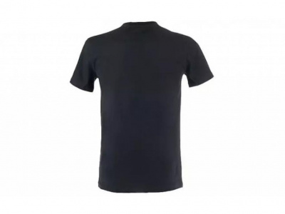 Футболка с принтом Тра-та-та-Та; чёрная; 100% хлопок; размер M (ОТК001408)