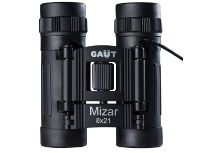 Бинокль GAUT Mizar 8x21, Roof-призмы BK7 (GM821B)