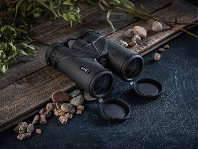 Бинокль GAUT Atlas 10x42 Waterproof, Roof-призмы BK7, IPX6, цвет - чёрный (GAW1042G)