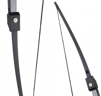 Лук традиционный складной Centershot Tactical черный 58'' (140 см), 35 lbs (усилие 16 кг)