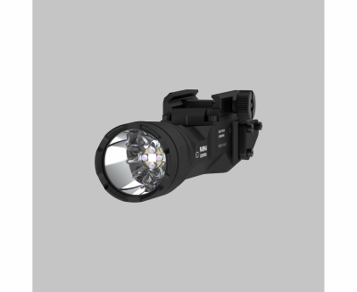 Фонарь тактический на планку Weaver Armytek Parma C2IR Pro Белый свет и ИК / 1250 лм / 1x18650 (F09804CIR)