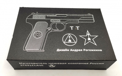 Нож складной с фронтальным выбросом Steel Claw "ТТ02в" сталь D2, рукоять G10, замок Out-the-Front Double Auto