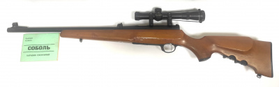 Карабин Соболь кал.5,6 мм с ОП 4х24 №0004072