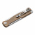 Нож складной Boker 01BO853 Atlas Brass сталь 12С27, рукоять латунь, замок Slip Joint, клинок Satin