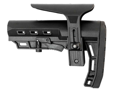 Приклад телескопический ShotTime 102-C с регулируемой щекой, стандарт commercial