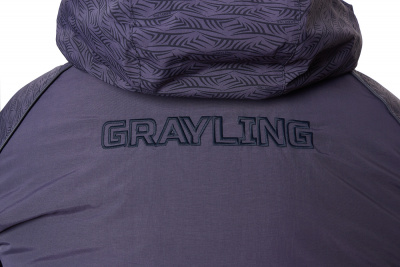Тугур костюм для рыбалки GRAYLING, зимний -15, серый  