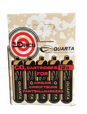 Баллончик CO2 "Quarta" 12 г 10 штук в упаковке