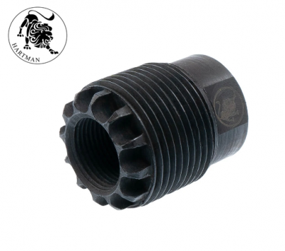 Адаптер на резьбу ствола М14х1L "ФЕНЕК" HARTMAN на резьбу M24x1,5r (арт.Х-102)