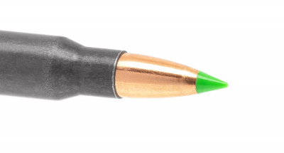 Патрон нарезной 308 WIN FMJ пуля Коника 170gr/11,0 гр. пластиковая пуля в латунной оболочке (Техкрим)