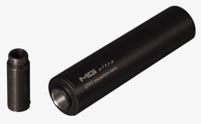 ДТКП Компакт Мини для CZ457/ТОЗ-78 кал.22LR - 7 камер, 160мм, d-40мм, 1/2х20R (MG Ultra)