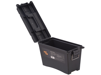 Ящик ShotTime для патронов средний, полипропилен, водозащищённый, чёрный (калибр 12 на 4 пачки)
