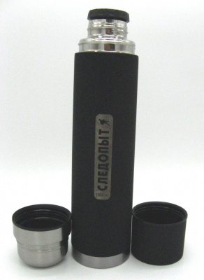 Термос "СЛЕДОПЫТ-COSMOS"с двойной крышкой 1,0 литр, до 6-ти часов (PF-TM-06)