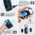 Портативный фумигатор FLEXTAILGEAR Light Repel - цв.оливковый