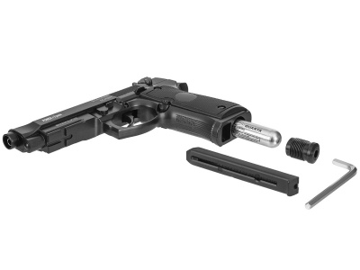 Пистолет страйкбольный Stalker SCM9M (Beretta M9) кал.6 мм, 12г CO2 ,металл, до 105 м/с (SC-11051M9)