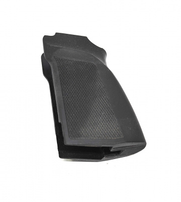 Рукоятка пластмассовая ОРТОПЕДИЧЕСКАЯ чёрная  ПММ, ИЖ-71-10, МР-654К  (82625)