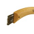 Нож грибной с щёточкой Opinel 08 VRI клинок 8 см., сталь Sandvik12C27, рукоять бук, Viroblock, коробка