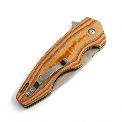 Нож складной Steel Claw Фантом-3 сталь 9Cr18MoV, рукоять G10, замок Liner Lock, клинок Satin
