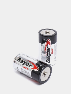 Батарейка щелочная ENERGIZER MAX C Alkaline 1,5V тип средний бочонок (D-LR14)