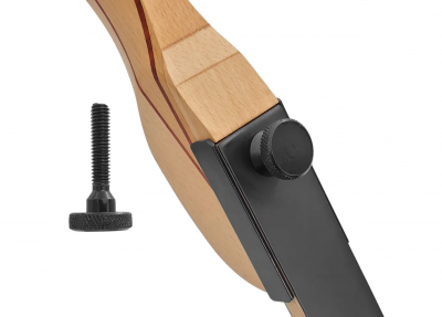 Лук рекурсивный Centershot Classic 68'' 26# - черные плечи, 12 кг., 165 см, рукоять для правши (RH)