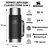 Термос для еды STANLEY Classic 0,94L   чёрный (10-07937-004)