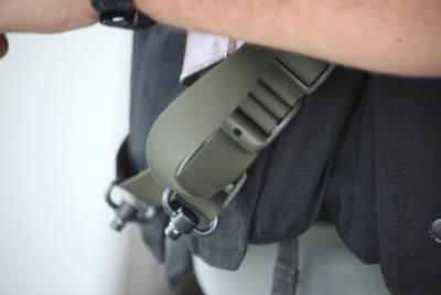 Тактический оружейный ремень "ДОЛГ-М3" (чёрный) быстросъемный под QD антабки  