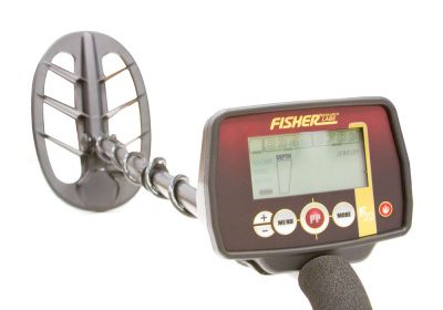 Металлоискатель Fisher F22-11DD (частота 7,69 кГц, катушка 11” Double-D, 2хАА, 3 тона звука)