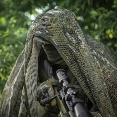 Шарф снайперский - сеть маскировочная 170х80 см цв.Хаки