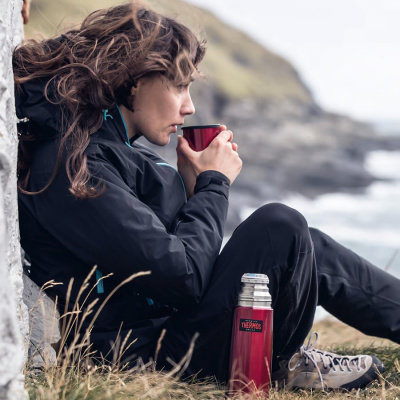 Термос для напитков THERMOS FBB-500 Red 0.5L, цв.красный, тепло/холод 12ч./24ч. (386175)