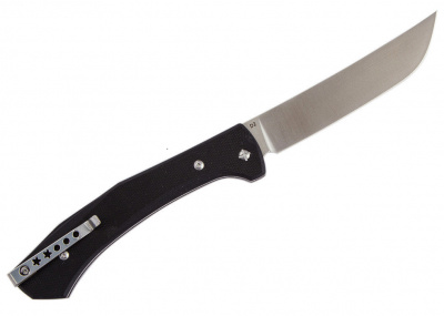 Нож складной REPTILIAN "Пчак-05" сталь D2, рукоять чёрная G10, замок Phantom-Lock