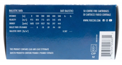 Патроны .223 Rem Fiocchi FMJ 4,02г (50 шт.)