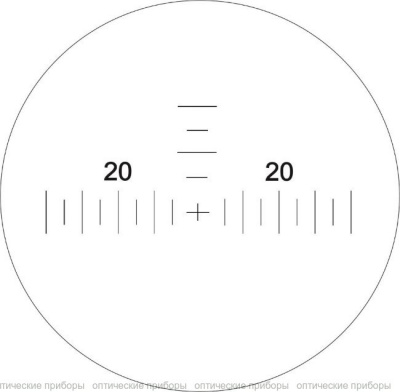 Бинокль КОМЗс2 12*45 угломерная сетка, классический корпус, центральная фокусировка