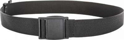 Ремень брючный, 40 мм черный (магнитная пряжка) (р.44-54 эластичный) 125 см (3086)