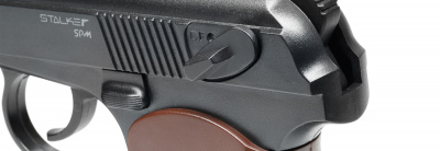 Пистолет пневматический Stalker SPM (ПМ) кал. 4,5 мм пластик, 120 м/с (ST-12051PM)