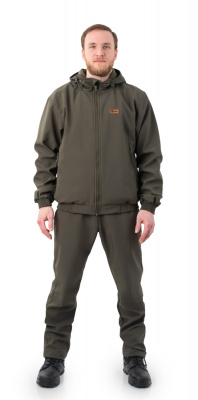 Барс костюм ORION Active, демисезонный, полофлис, хаки (р-р 48-50 рост 182-188 см) Novatex