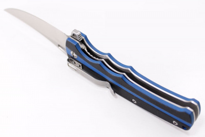 Нож складной Steel Claw "Волна" сталь D2, рукоять G10, замок Liner Lock, система IKBS