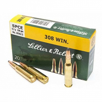 Патрон нарезной 30-06 Spring S&B SPCE 9,7 г